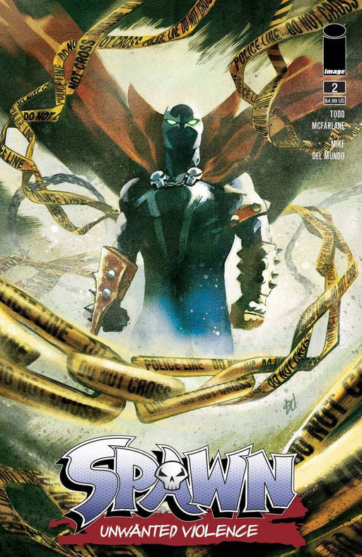 Spawn Unwanted Violence #2 Of 2 Cvr A Del Mundo