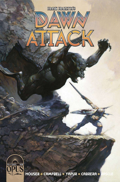 Frank Frazettas Dawn Attack #4 Of 5 Cvr B Frazetta