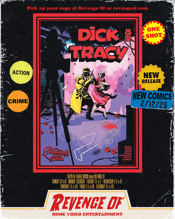 Dick Tracy Valentines Day Special (One Shot) Cover A Geraldo Borges Mad Cave Studios