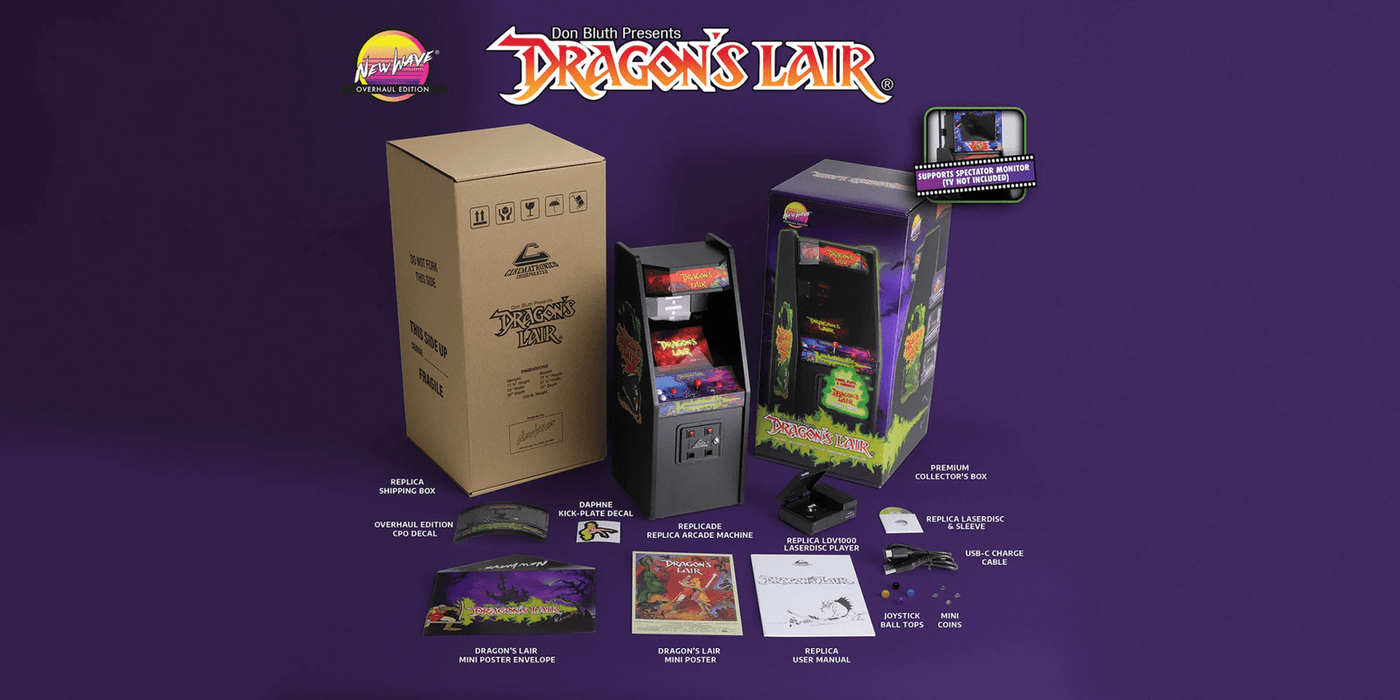 Dragons Lair Replicade - New Wave Toys - Black Edition