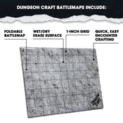 BattleMap: City battle map - TTRPG Terrain 1985 Games