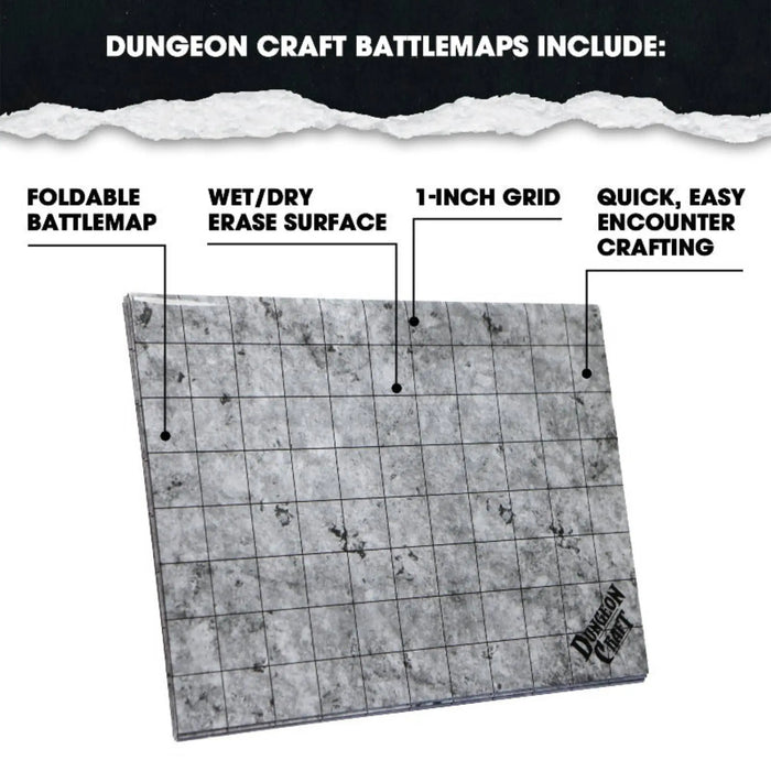 BattleMap: City battle map - TTRPG Terrain 1985 Games