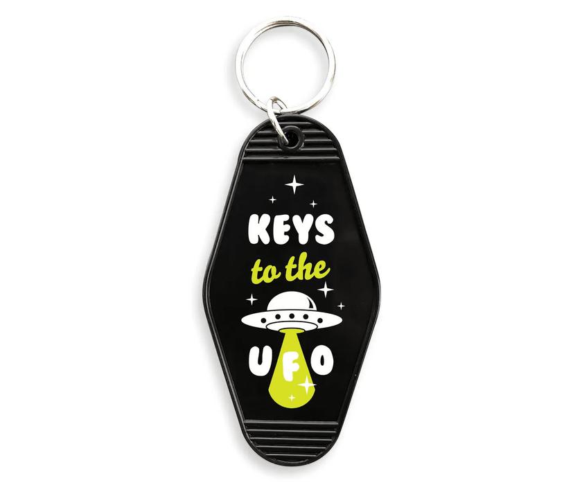 Keys To The UFO Motel Keychain