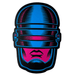 RoboCop Head Sticker