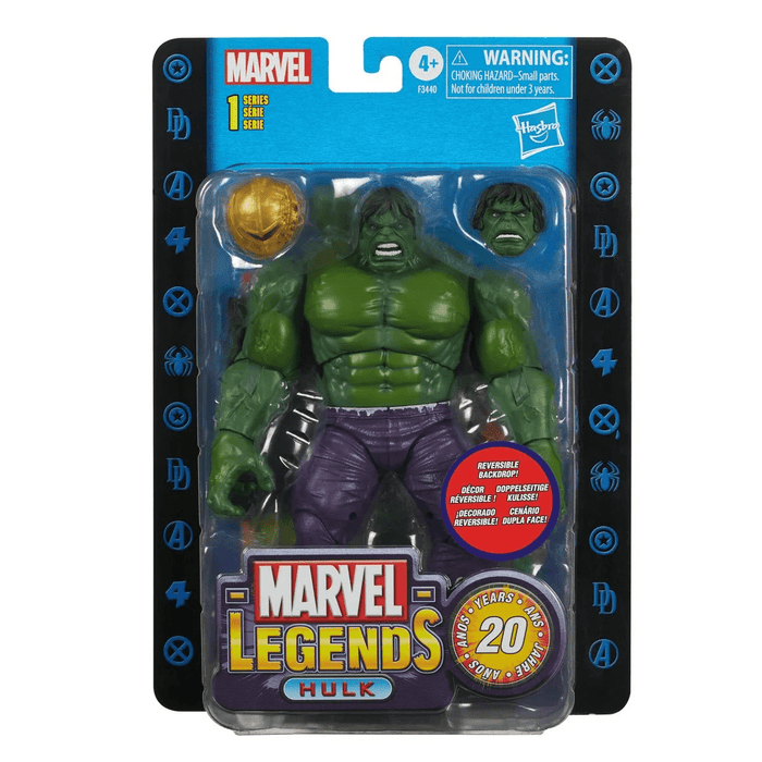 Marvel Legends 20th Anniversary Retro Hulk 6-Inch Action Figure