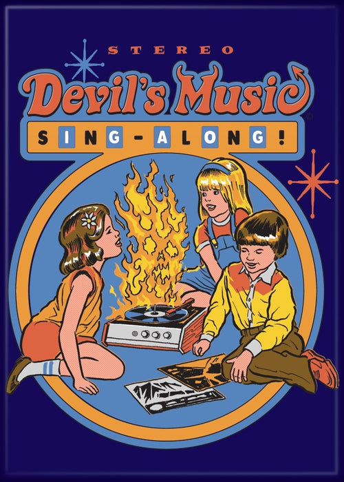 Steven Rhodes Devils Music Magnet