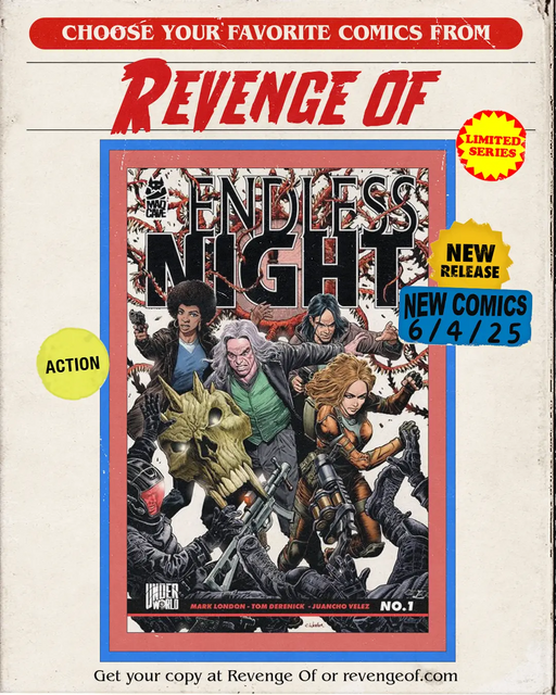 Endless Night #1 (Of 4) Cover A Chris Weston Mad Cave Studios