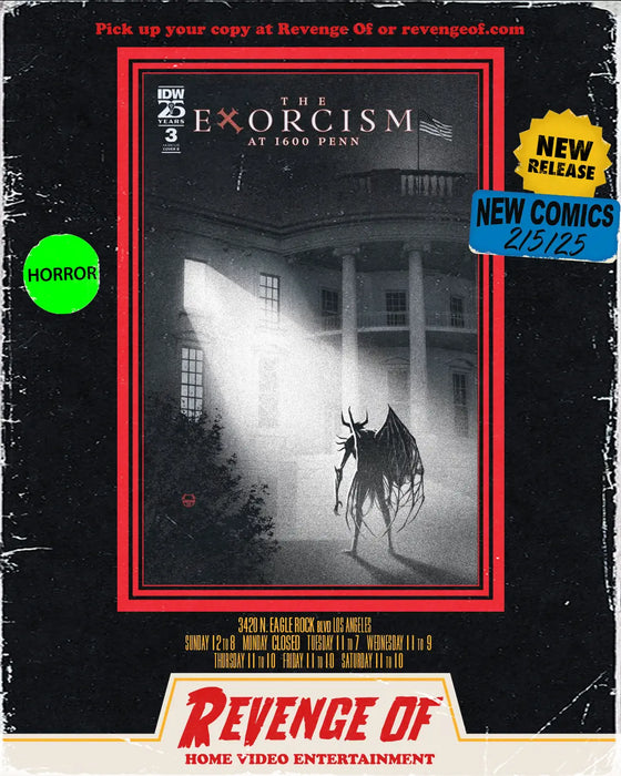 The Exorcism At 1600 Penn #3 Variant B (Johnson) IDW Publishing