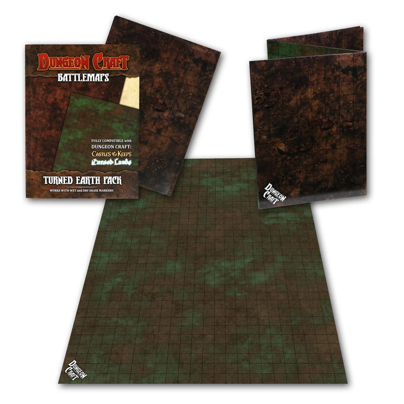 BattleMap: Turned Earth RPG battle map 1985 Games