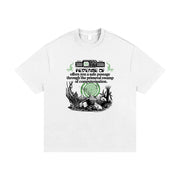 Computer Swamp [White] - Essential Heavyweight Cotton T-Shirt Revenge Of