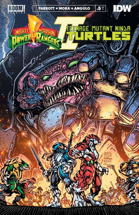 MMPR TMNT II #5 Of 5 Cvr B Eastman & Williams II