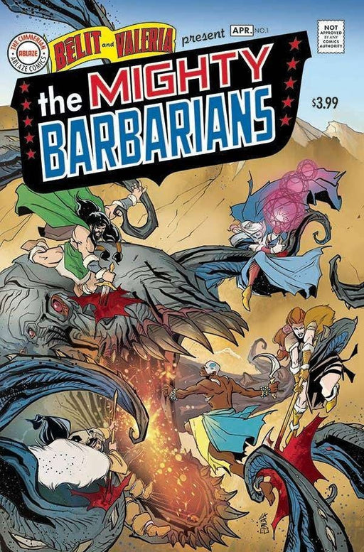 Mighty Barbarians #1 Cvr D Cafaro Homage MR