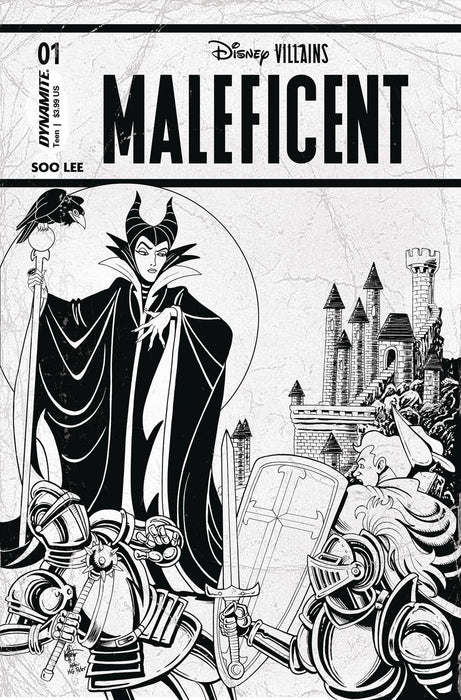 Disney Villains Maleficent #1 Cvr Z 7 Copy Foc Incv Haeser B