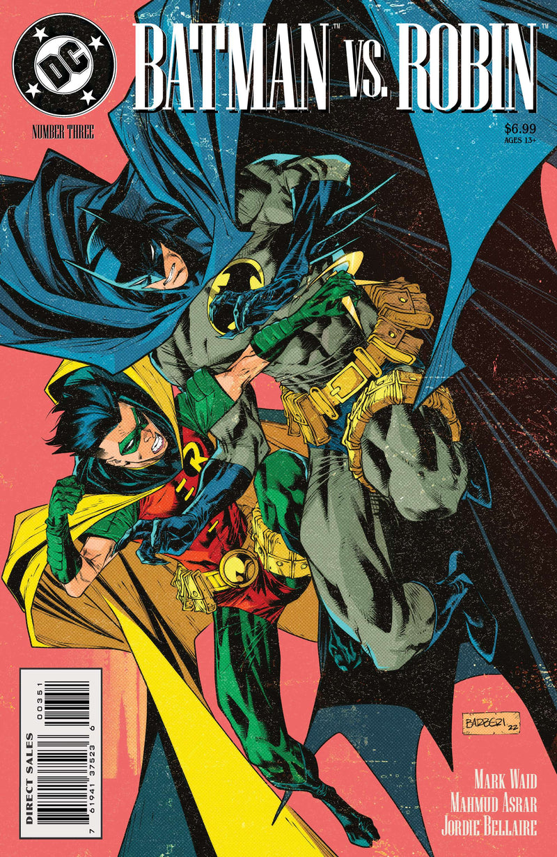 Batman Vs Robin #3 (Of 5) Cvr D Carlo Barberi 90S Cover Month Card Stock Var DC
