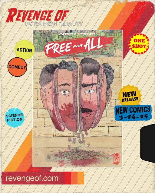 Free For All #1 (One Shot) Cover A Patrick Horvath Oni Press