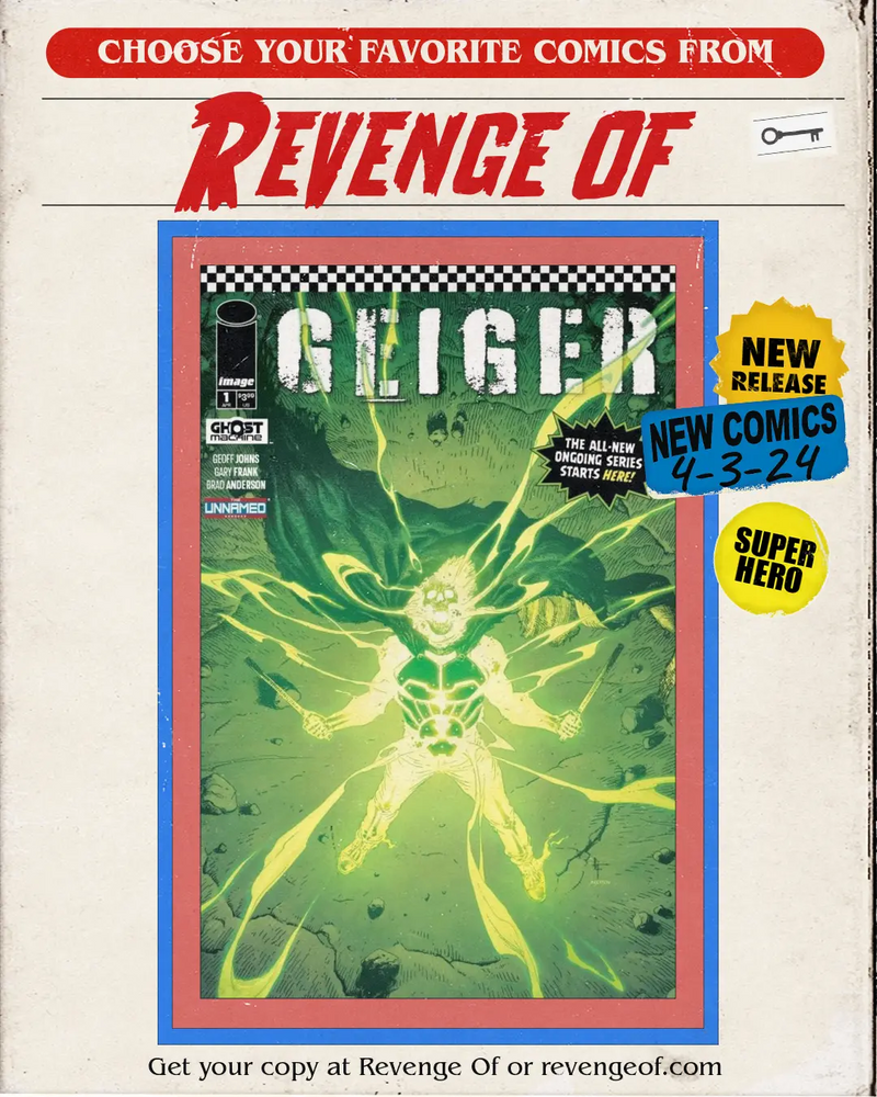 Geiger #1 (2024) Cover A Gary Frank Image Comics