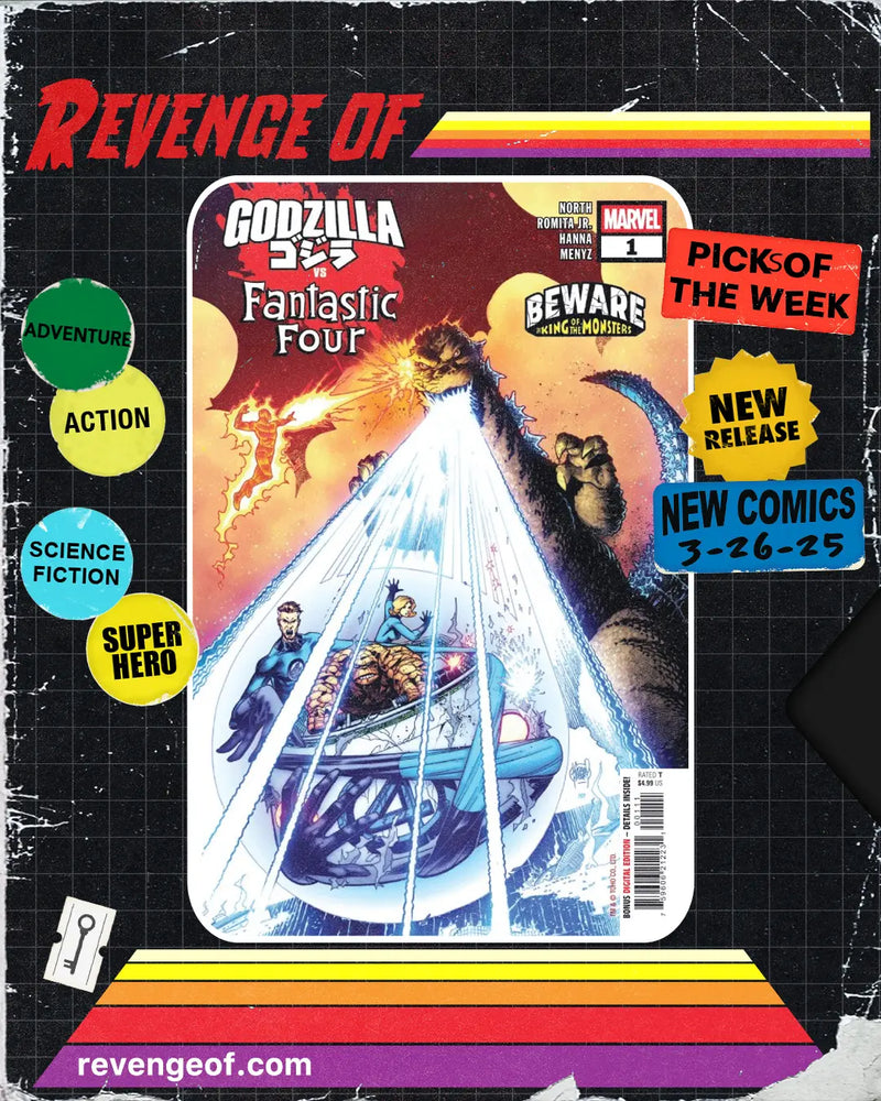 Godzilla vs. Fantastic Four #1 Marvel Comics
