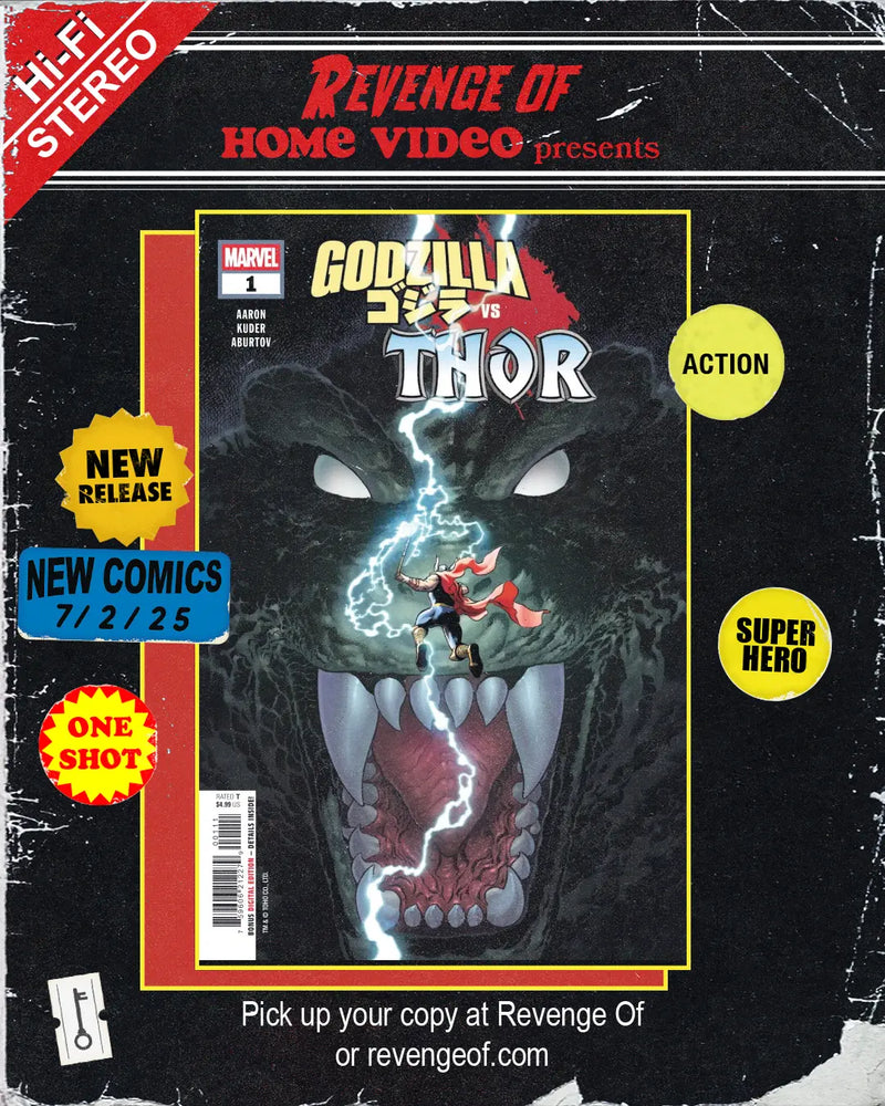 Godzilla vs. Thor #1 Marvel Comics
