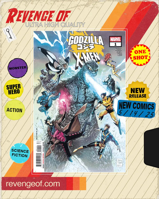 Godzilla vs. X-Men #1 Marvel Comics