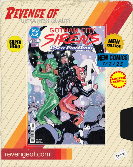 Gotham City Sirens Unfit For Orbit #1 (Of 5) DC Comics
