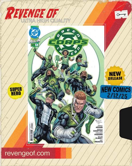 Green Lantern Corps #1 Cover A Fernando Pasarin & Oclair Albert DC Comics