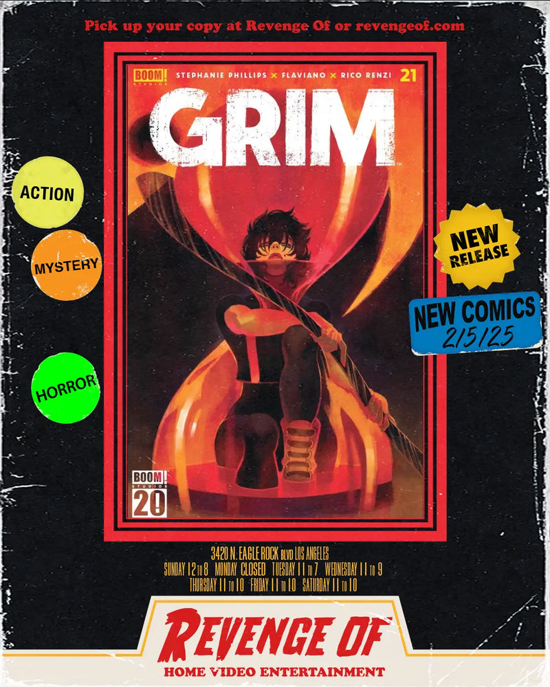 Grim #21 Cover A Flaviano Boom! Studios