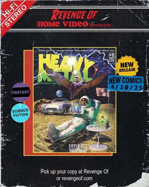 Heavy Metal Magazine #1 Cover A Hildebrandt (Mature) Heavy Metal