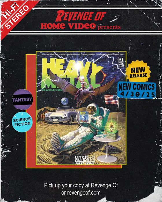 Heavy Metal Magazine #1 Cover A Hildebrandt (Mature) Heavy Metal