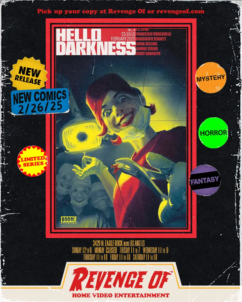 Hello Darkness #8 Cover A Mercado (Mature) Boom! Studios