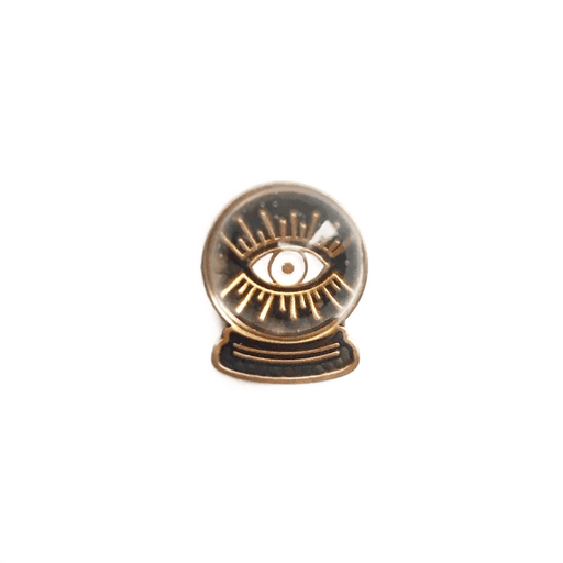 Memento Mori - Crystal Ball Pin