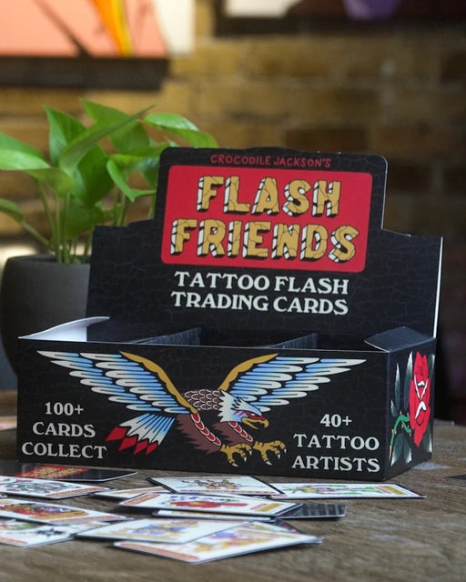 Crocodile Jackson's Flash Friends Trading Cards Box