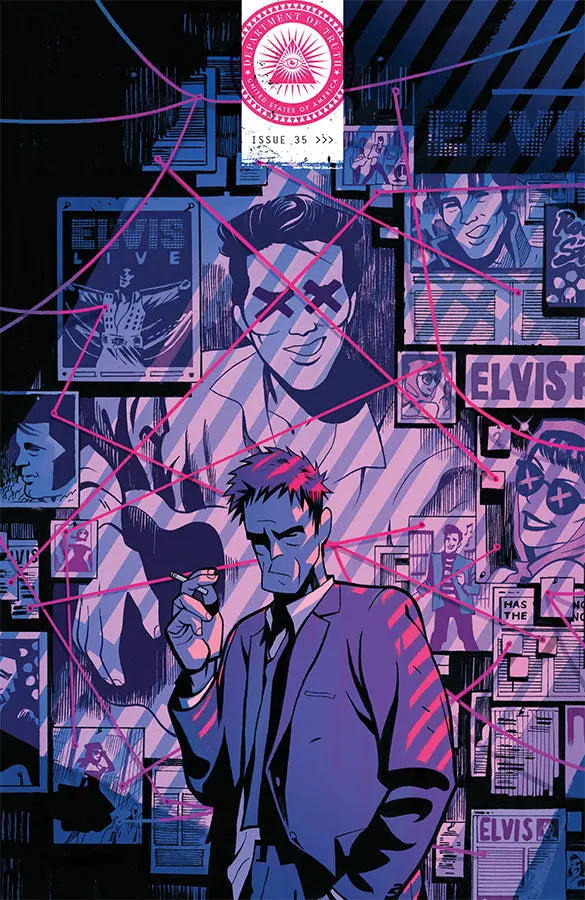 Department Of Truth #35 Cover C 1 in 25 Dylan Burnett Variant (Mature) Image Comics