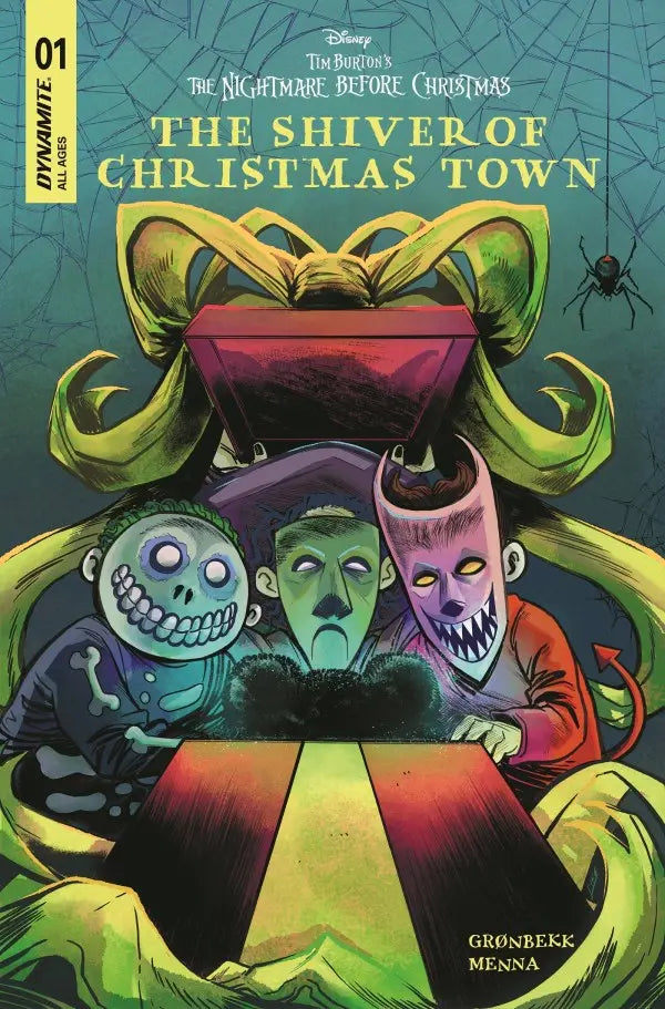 Tim Burtons The Nightmare Before Christmas: The Shiver Of Christmas Town #1 Dynamite Entertainment