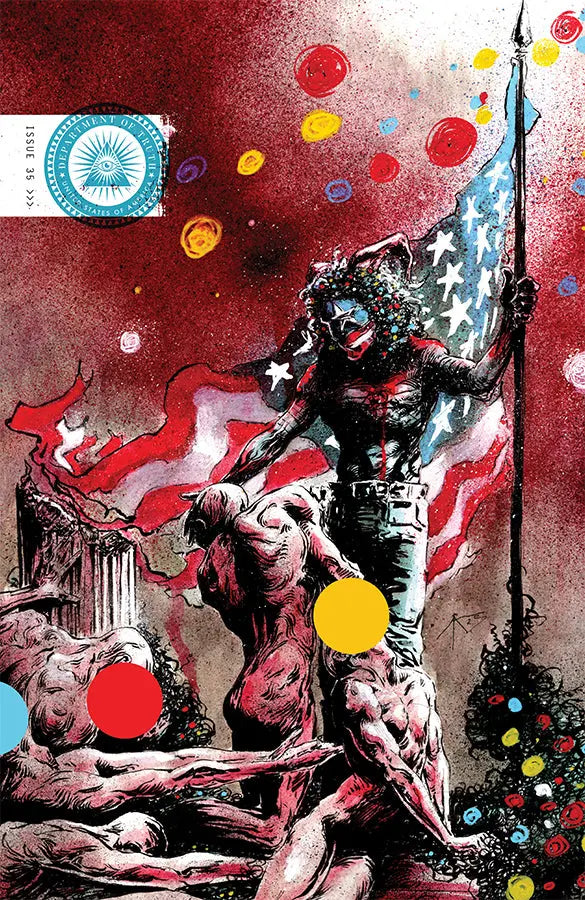 Department Of Truth #35 Cover B 1 in 10 Caleb Ady Variant (Mature) Image Comics