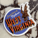 West Virginia: Home of Mothman Sticker