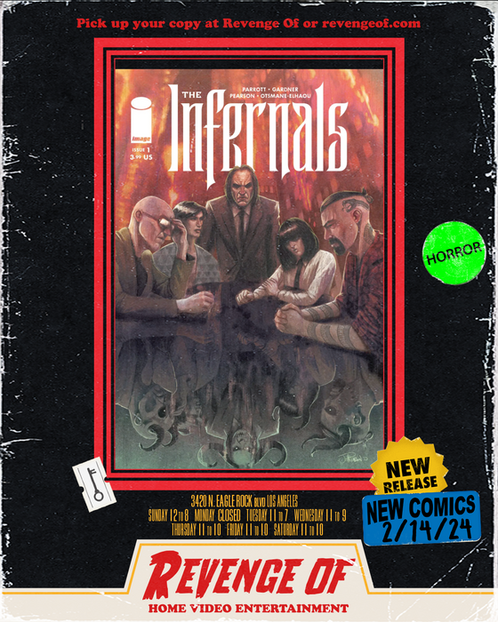 Infernals #1 Cover A Pearson (Mature) Image Comics