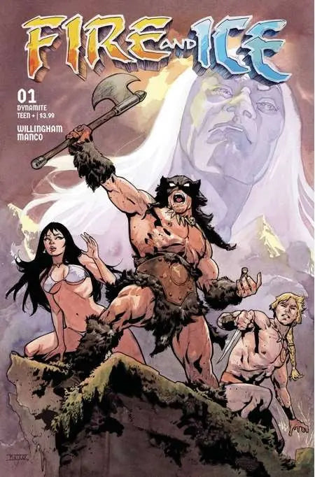 Fire And Ice #1 Cvr F 10 Copy Incv Asrar Original