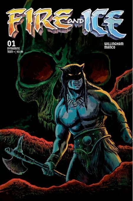 Fire And Ice #1 Cvr G 10 Copy Incv Francavilla Original