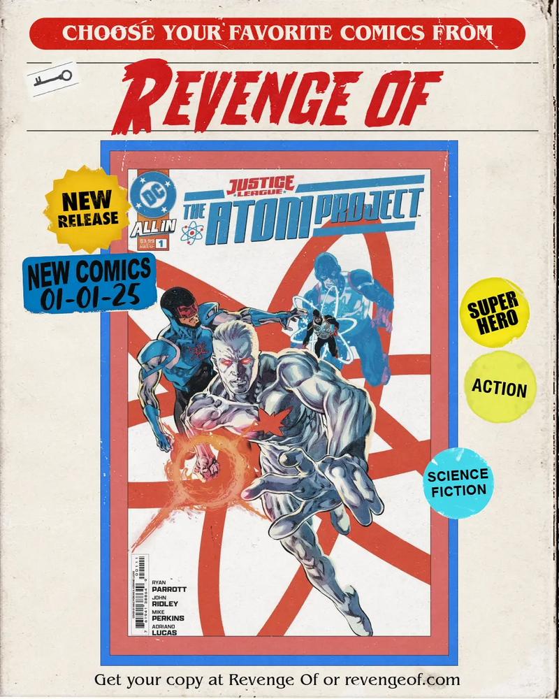 Justice League The Atom Project #1 (Of 6) Cover A Mike Perkins DC Comics