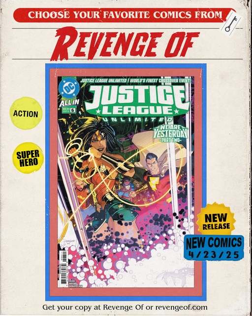 Justice League Unlimited #6 Cover A Dan Mora Connecting (We Are Yesterday) DC Comics