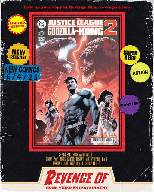Justice League vs Godzilla vs Kong 2 #1 (Of 7) Cover A Christian Duce DC Comics