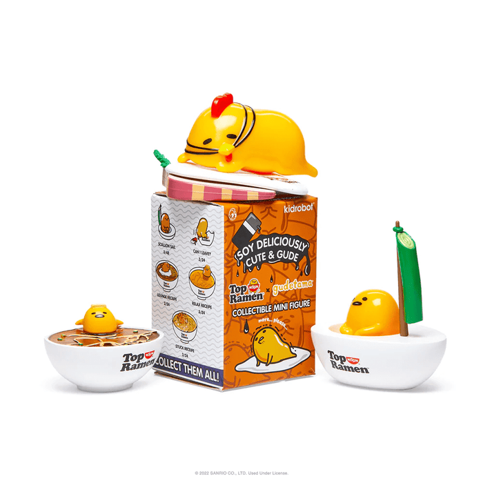 Nissin Top Ramen X Gudetama 3" Vinyl Mini Series