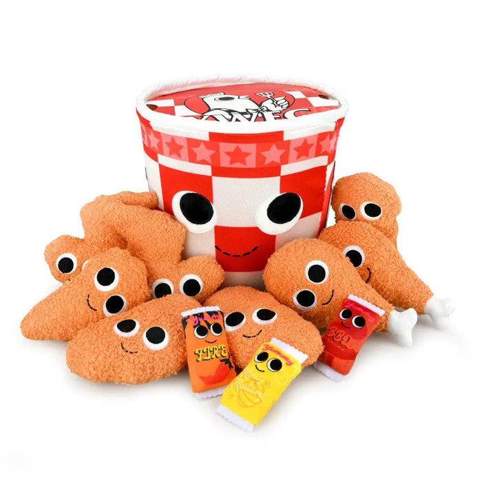 Yummy World Bertha 10" Fried Chicken Bucket Plush