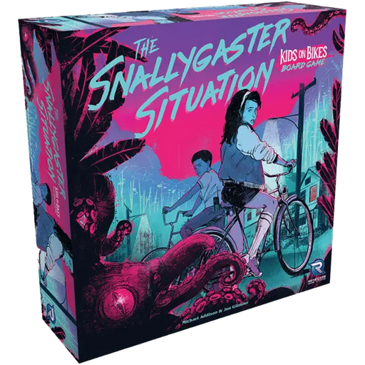 The Snallygaster Situation: A Kids on Bikes Board Game