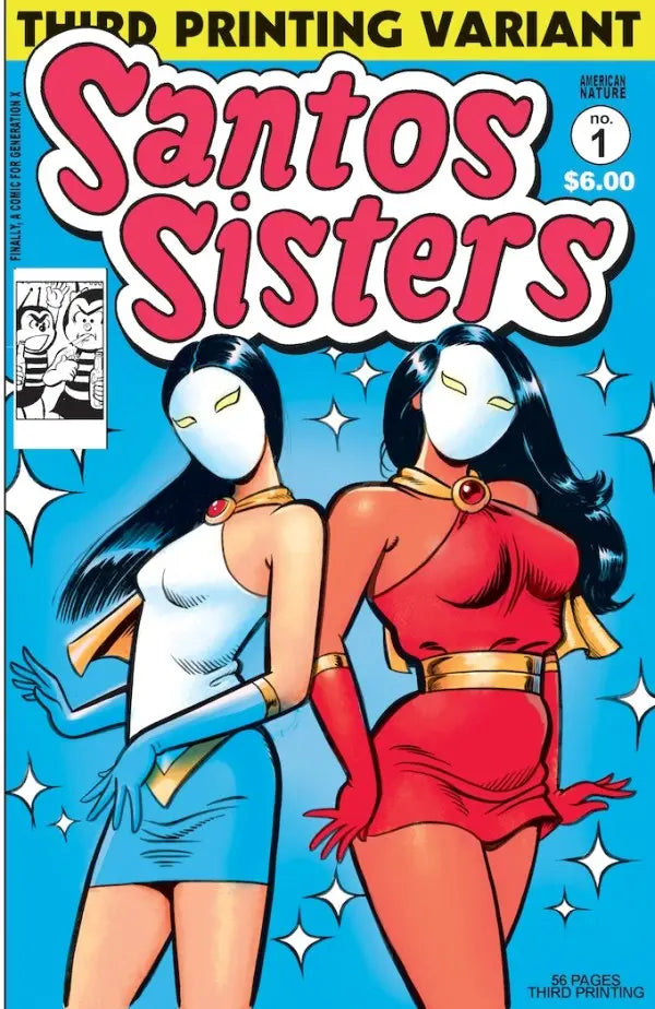 Giant Sized Santos Sisters #1 3rd Print Cover A Greg & Fake Floating World Comics