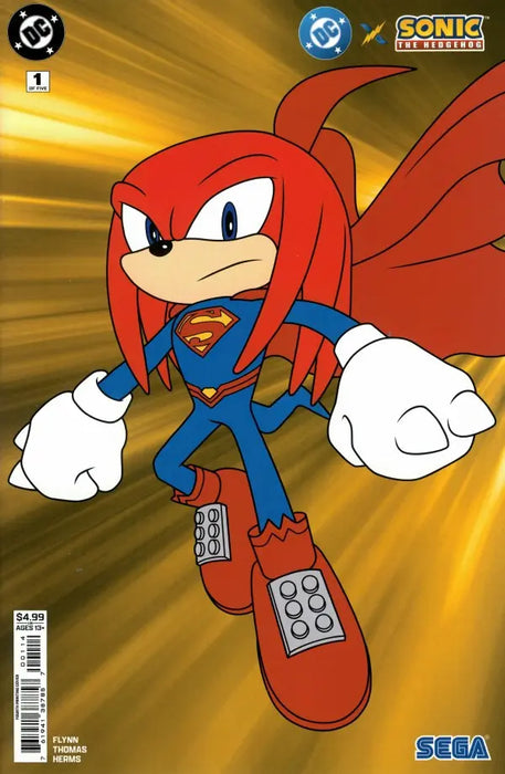 DC X Sonic The Hedgehog #1 (Of 5) 4th Print DC Comics