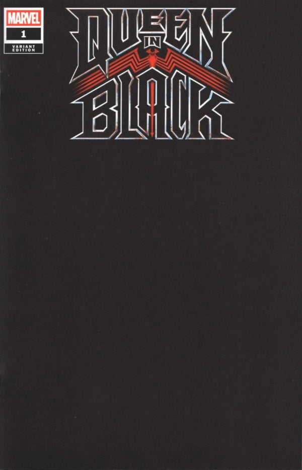 Queen In Black #1 Blank Black - Blind Bag [QiB]