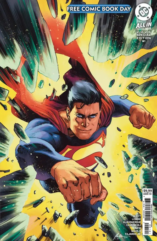 DC All In Absolute Universe 2025 Free Comic Book Day Special Edition Foil Variant DC Comics