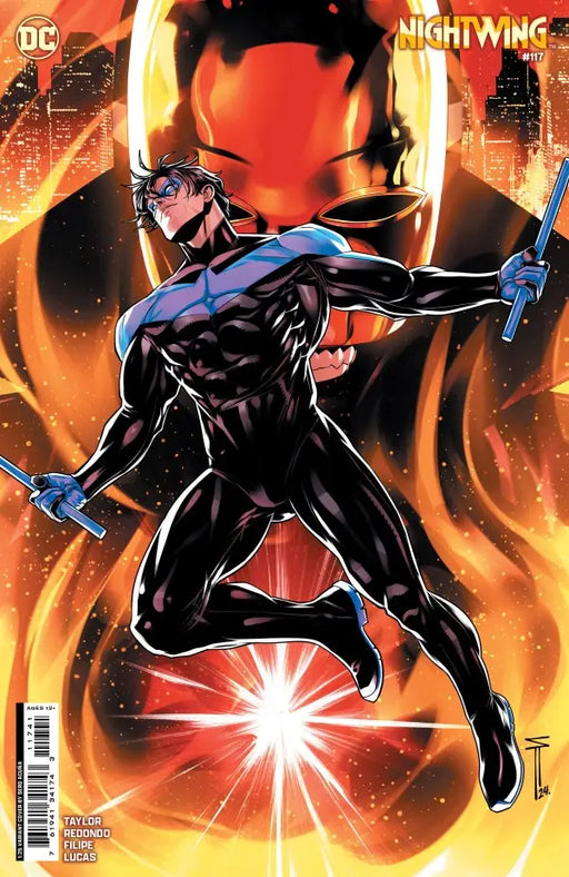 Nightwing #117 Cover F 1 in 25 Serg Acuna Card Stock Variant DC Comics