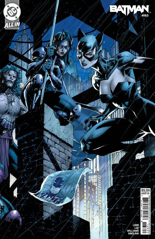 Batman #163 Cover H Jim Lee & Scott Williams Hush Connecting Right Card Stock Variant DC Comics